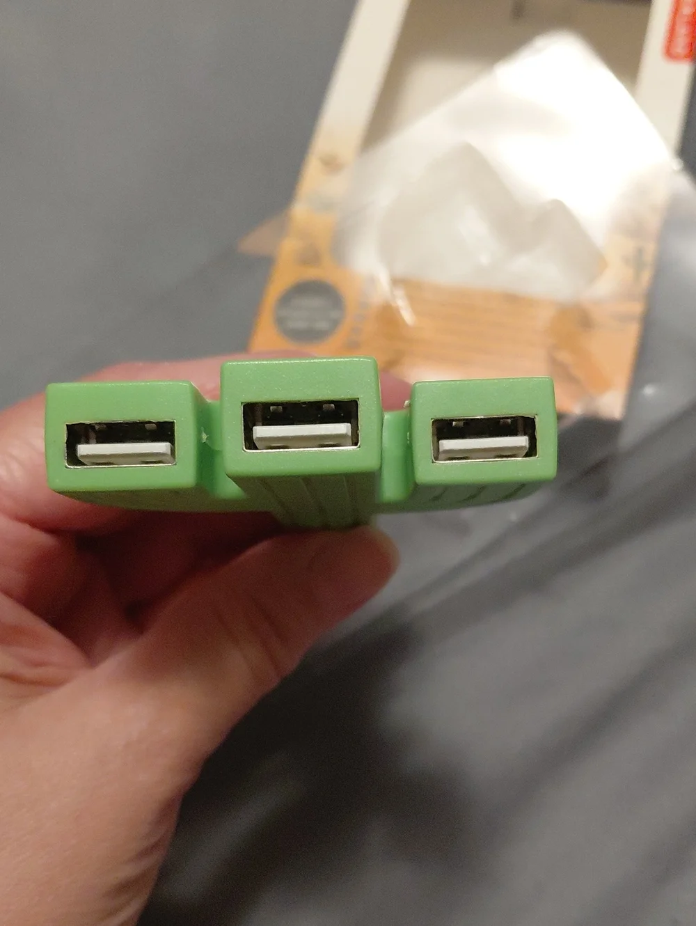 Kikkerland Cactus Triple USB Car Charger